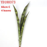 66cm Artificial Realistic Succulent Plants Indoor Tiger Fur Potted Tropical Fake Long Leaf Bonsai Office Hotel Balcony Home Deco