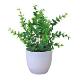 6 PCS NEW Artificial Plants Bonsai Small Tree Pot Plants Fake Flowers Potted Ornaments For Home Decoration Hotel Garden Decor