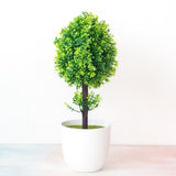 Artificial Plants Bonsai Small Tree Simulation Pot Plants Fake Flowers Table Potted Ornaments Home Decoration Hotel Garden Decor